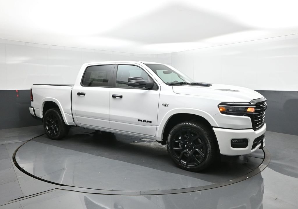 New 2026 Ivory White Tri-Coat Pearl-Coat Exterior Paint RAM Laramie image 17