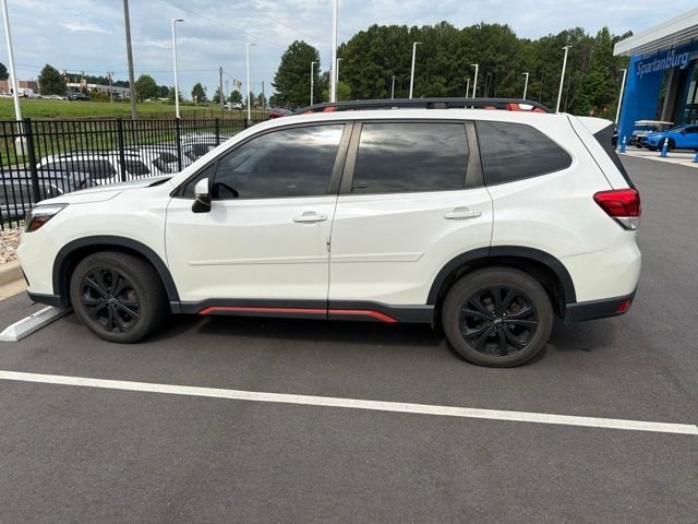 Used 2020 Crystal White Pearl Subaru Sport image 3