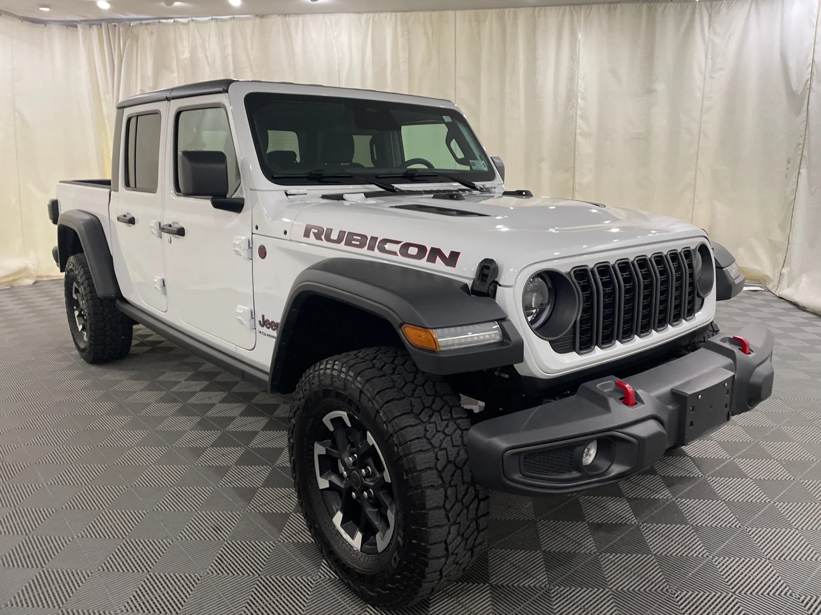 Used 2026 Bright White Clearcoat Jeep Rubicon image 3