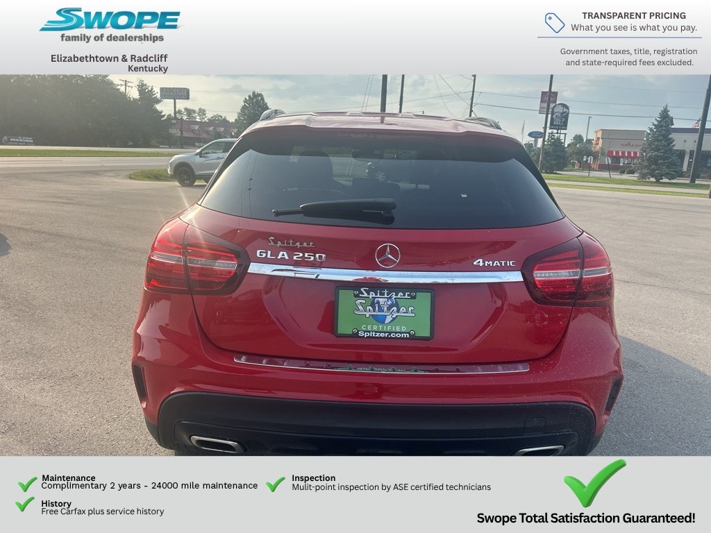 Used 2020 Jupiter Red Mercedes-Benz 250 4MATIC® image 8