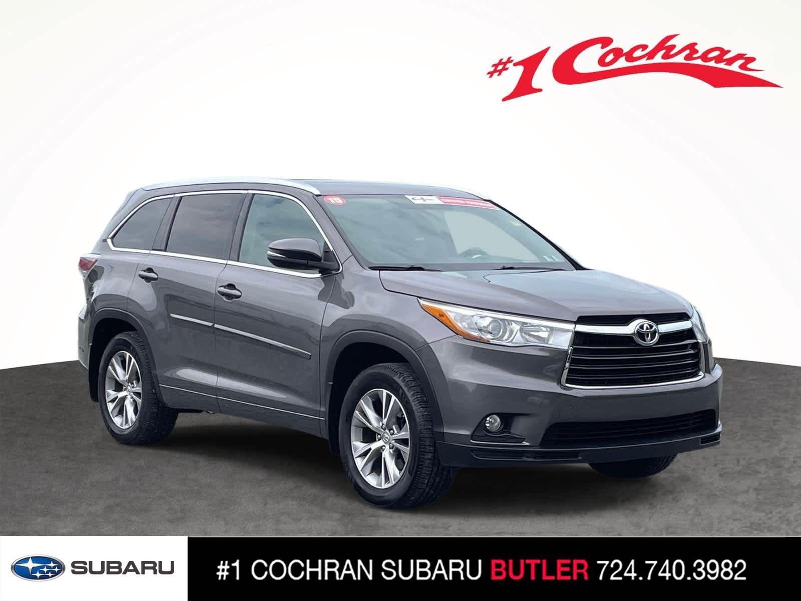 2015 Toyota Highlander XLE