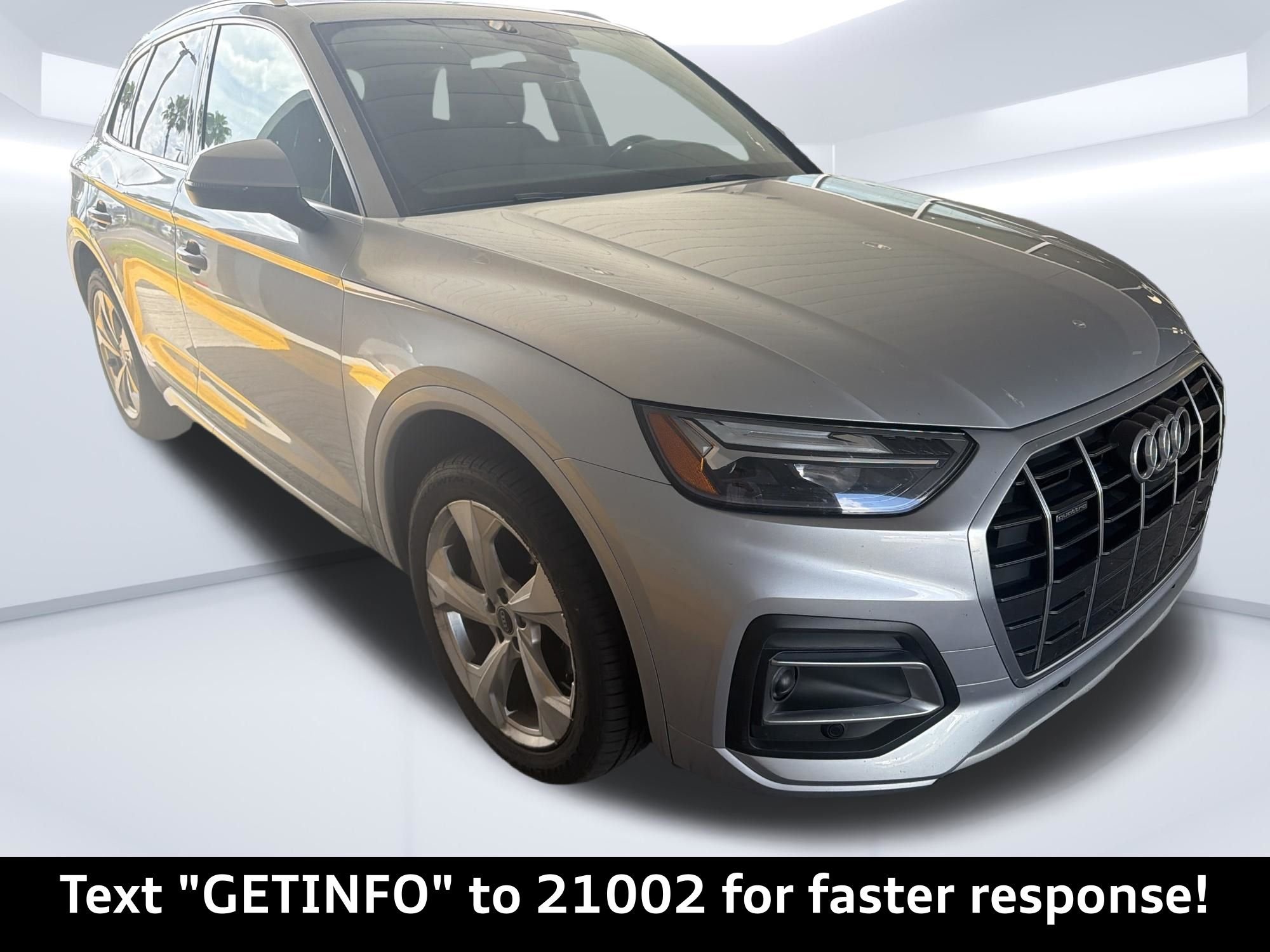 Used 2021 Silver Audi 45 Premium Plus image 2