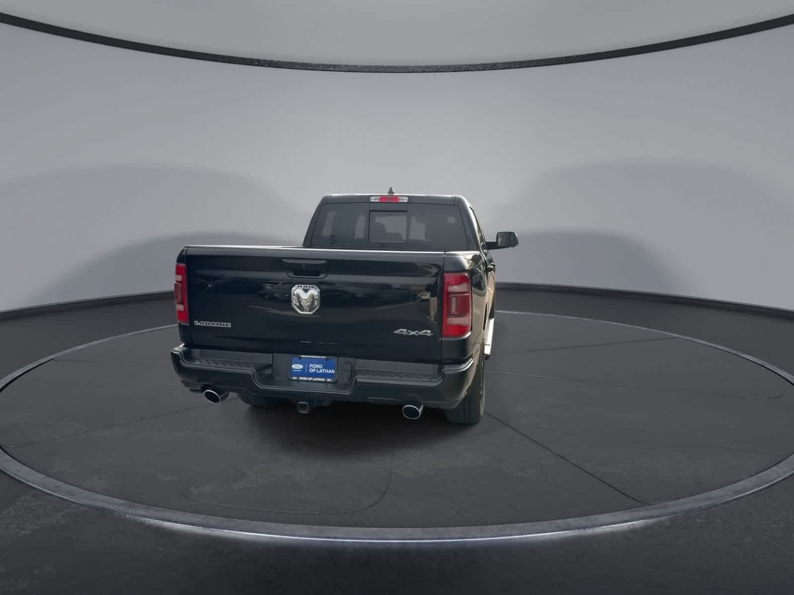 Used 2023 Diamond Black Crystal Pearlcoat Ram Laramie image 7