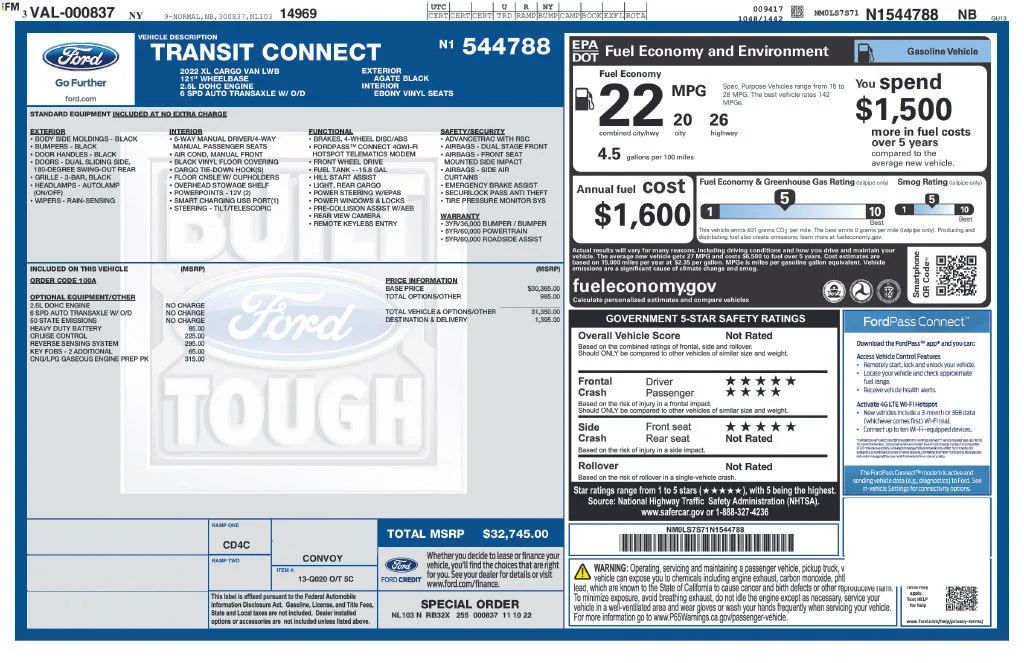Used 2022 Black Ford XL image 6