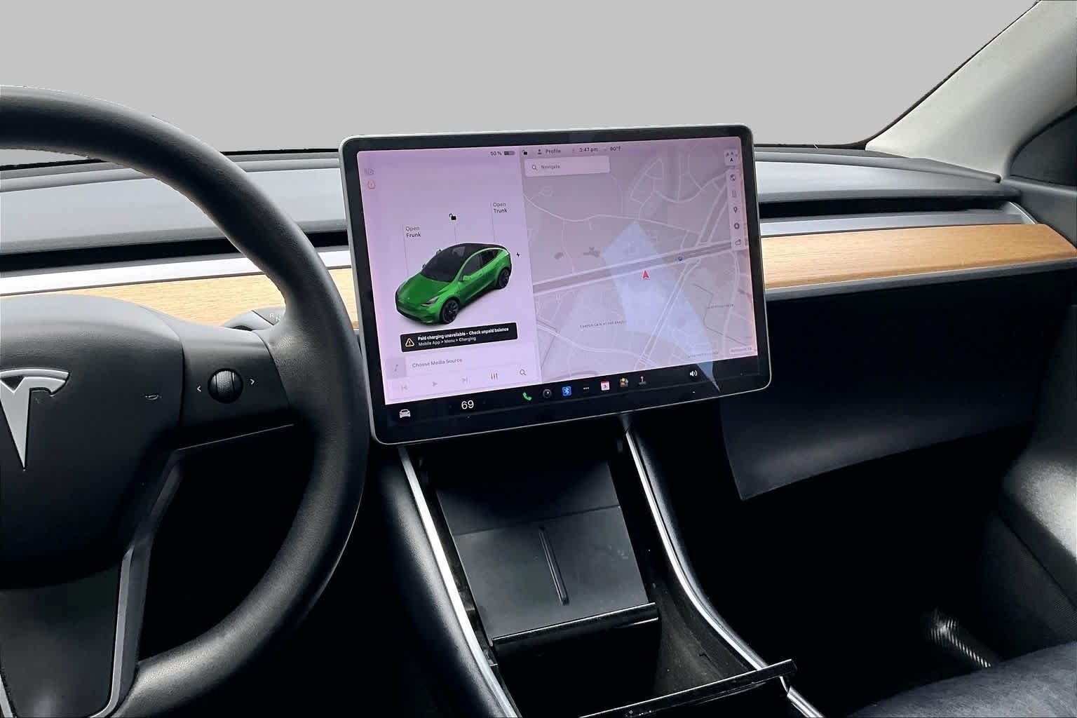 Used 2020 Pearl White Multi-Coat Tesla Long Range image 5