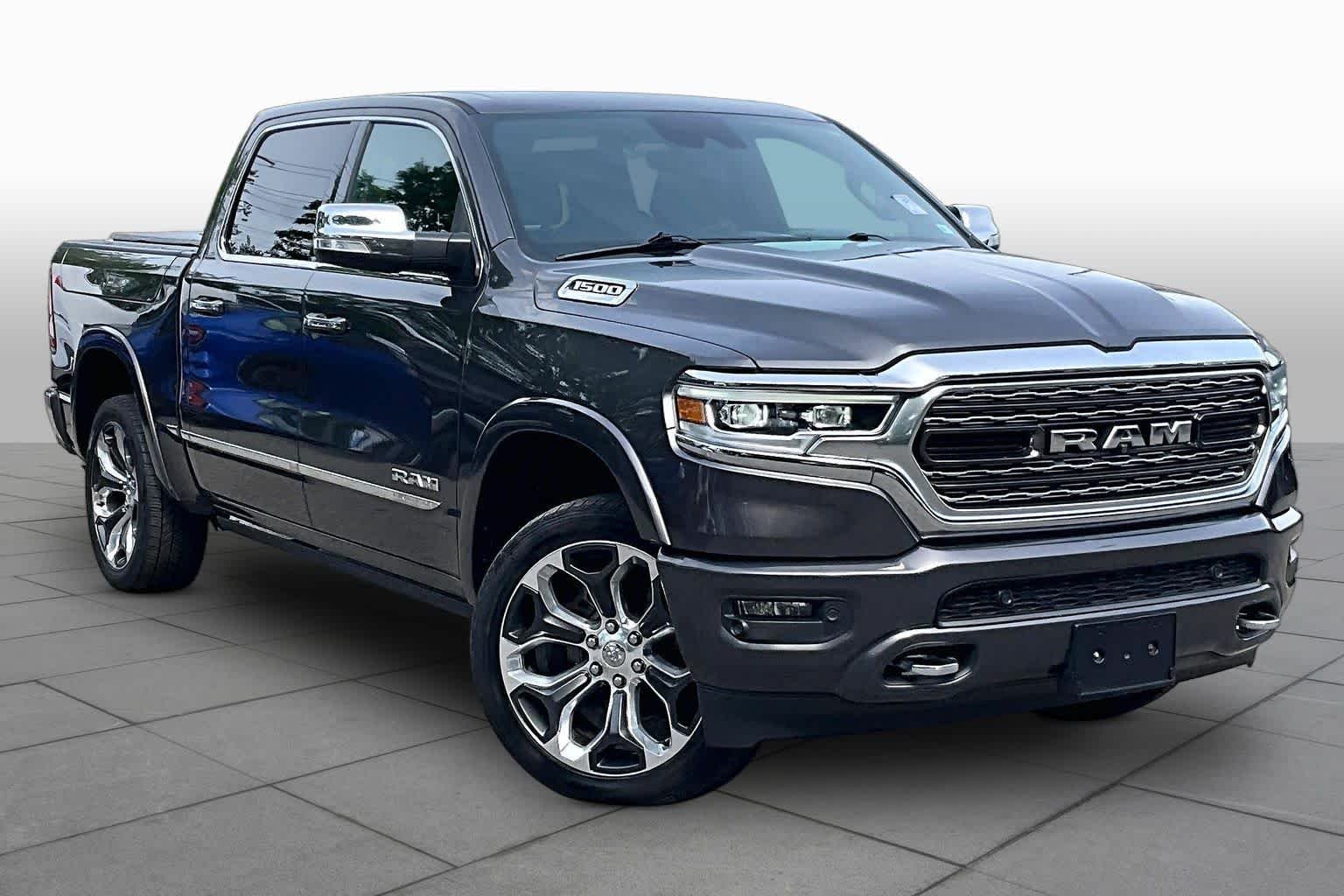 Used 2020 Granite Crystal Clearcoat Metallic Ram Limited image 3