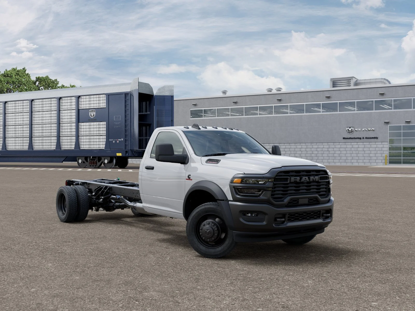 New 2026 Bright White Clear-Coat Exterior Paint RAM Tradesman image 31