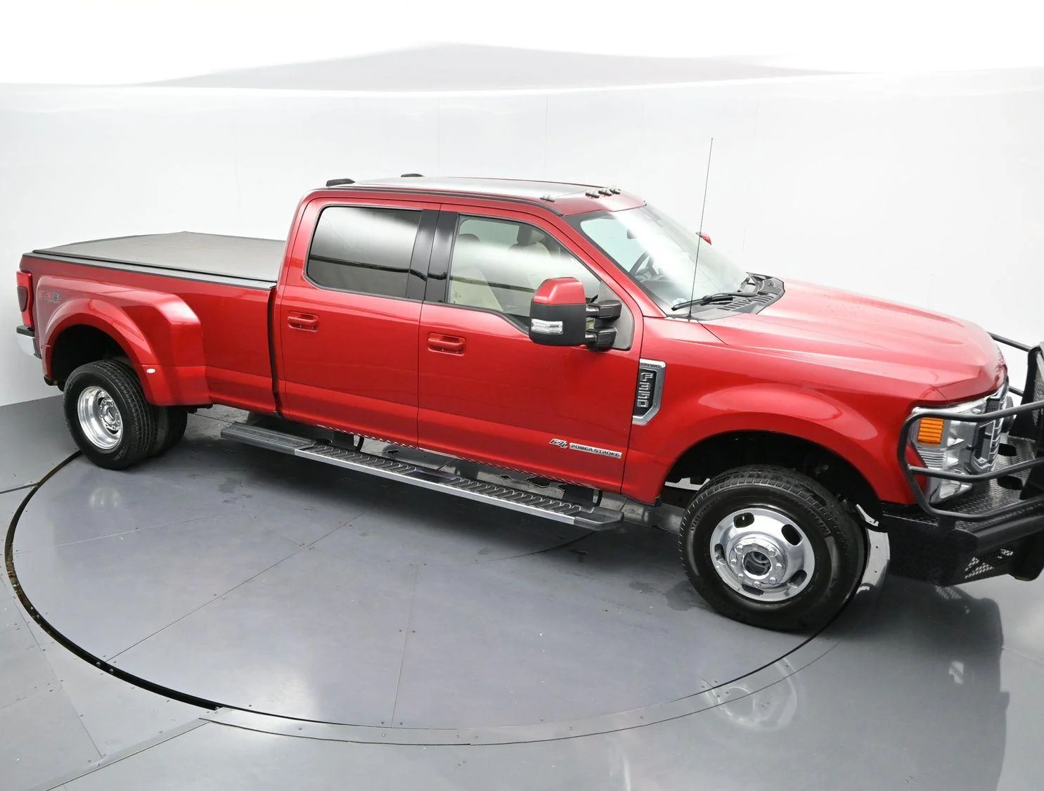 Used 2021 Rapid Red Metallic Tinted Clearcoat Ford LARIAT image 40
