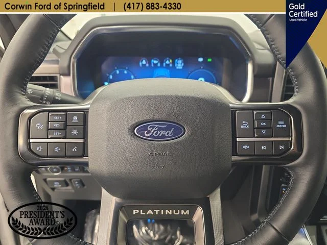 Certified Used 2025 Star White Ford Platinum image 35