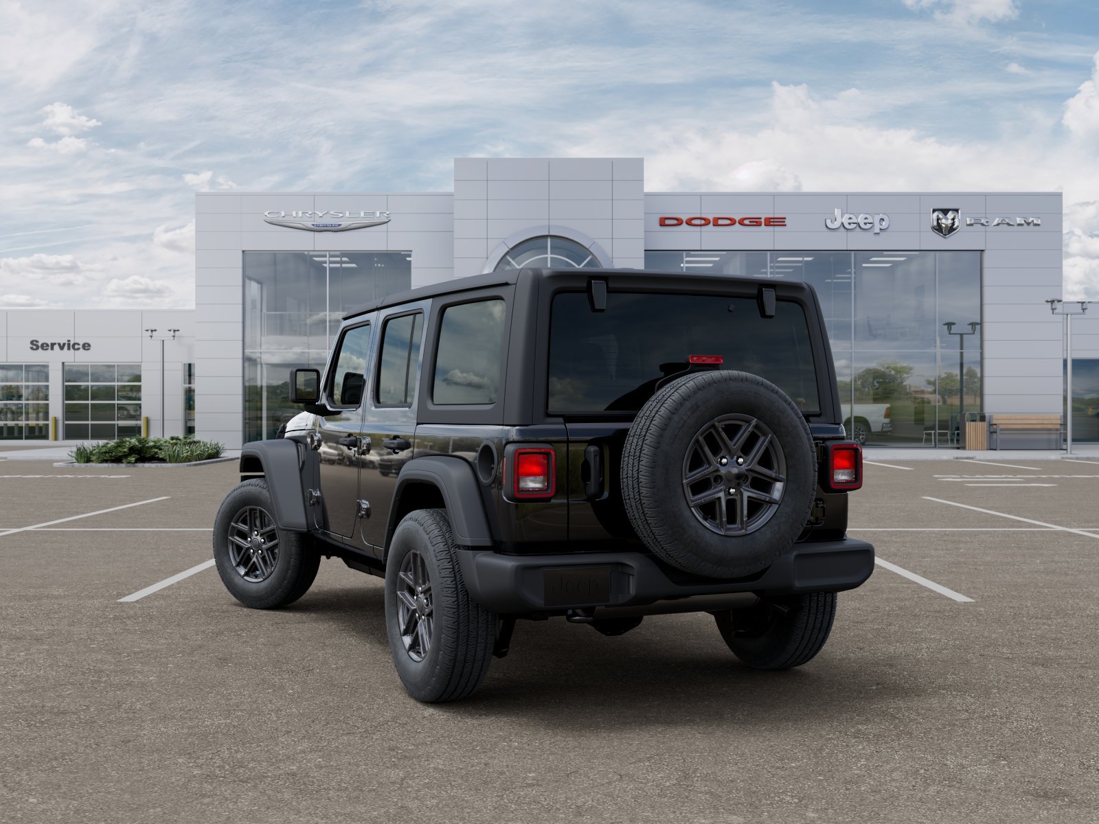 New 2026 Black Clear-Coat Exterior Paint Jeep Sport image 12