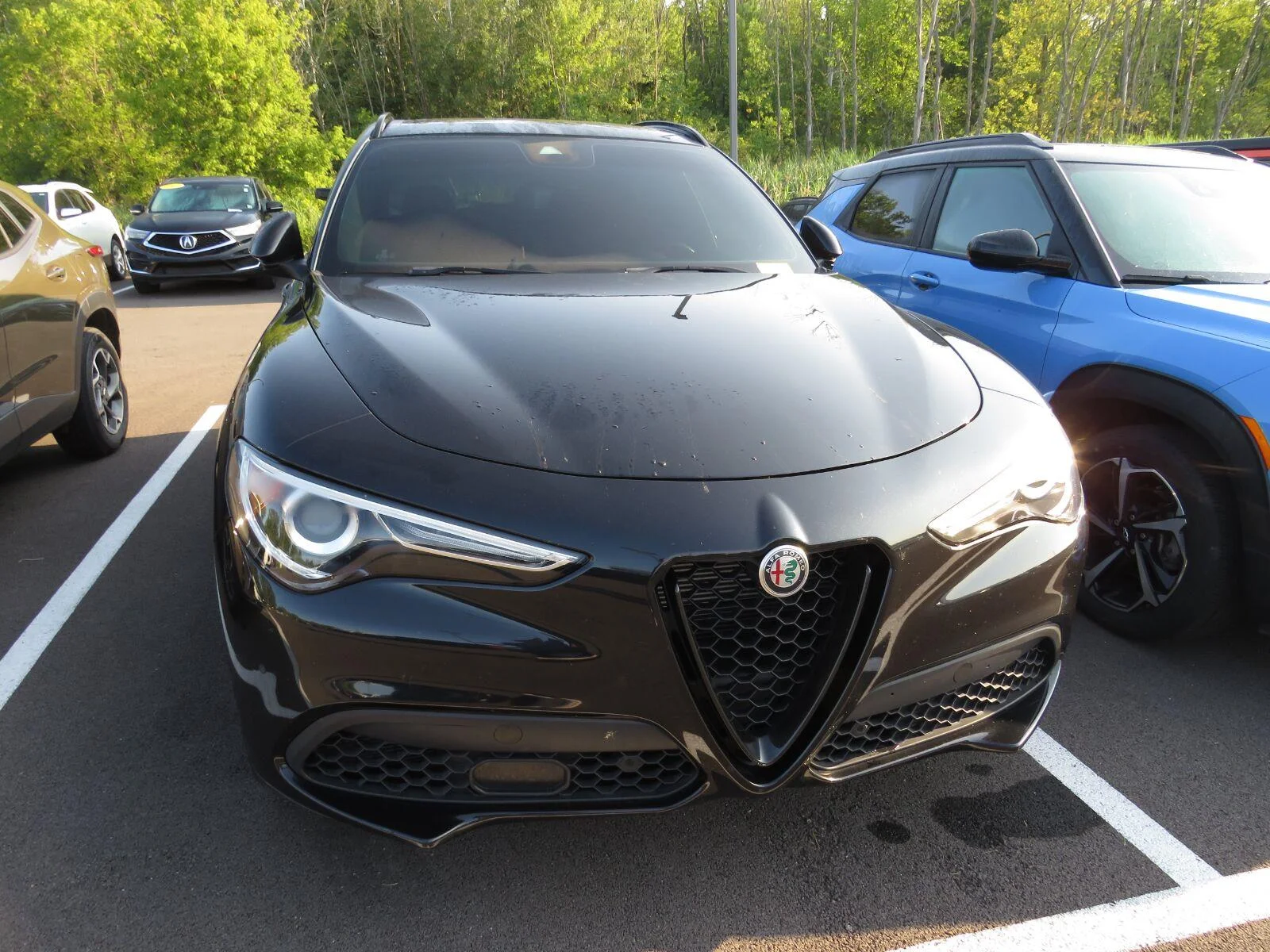 Used 2021 Vulcano Black Met Alfa Romeo Ti Sport image 4