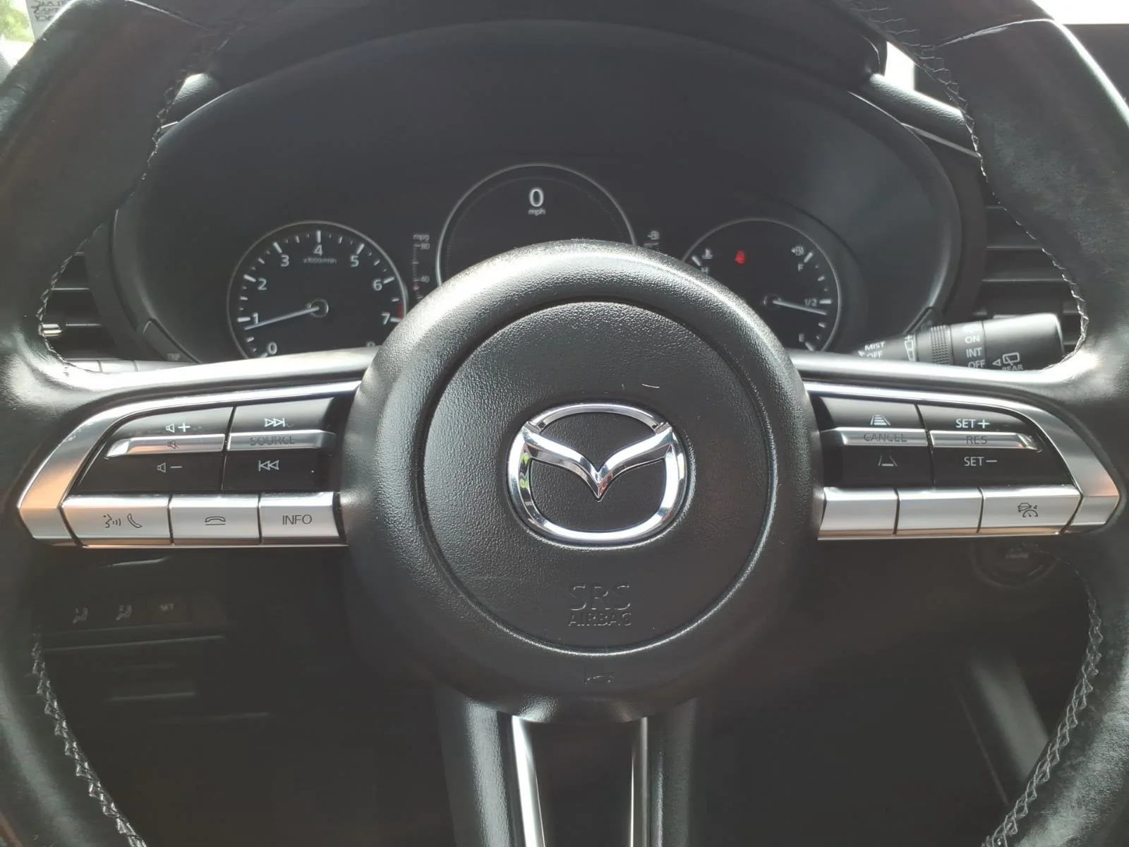 Used 2022 Polymetal Gray Metallic Mazda Carbon Edition image 13