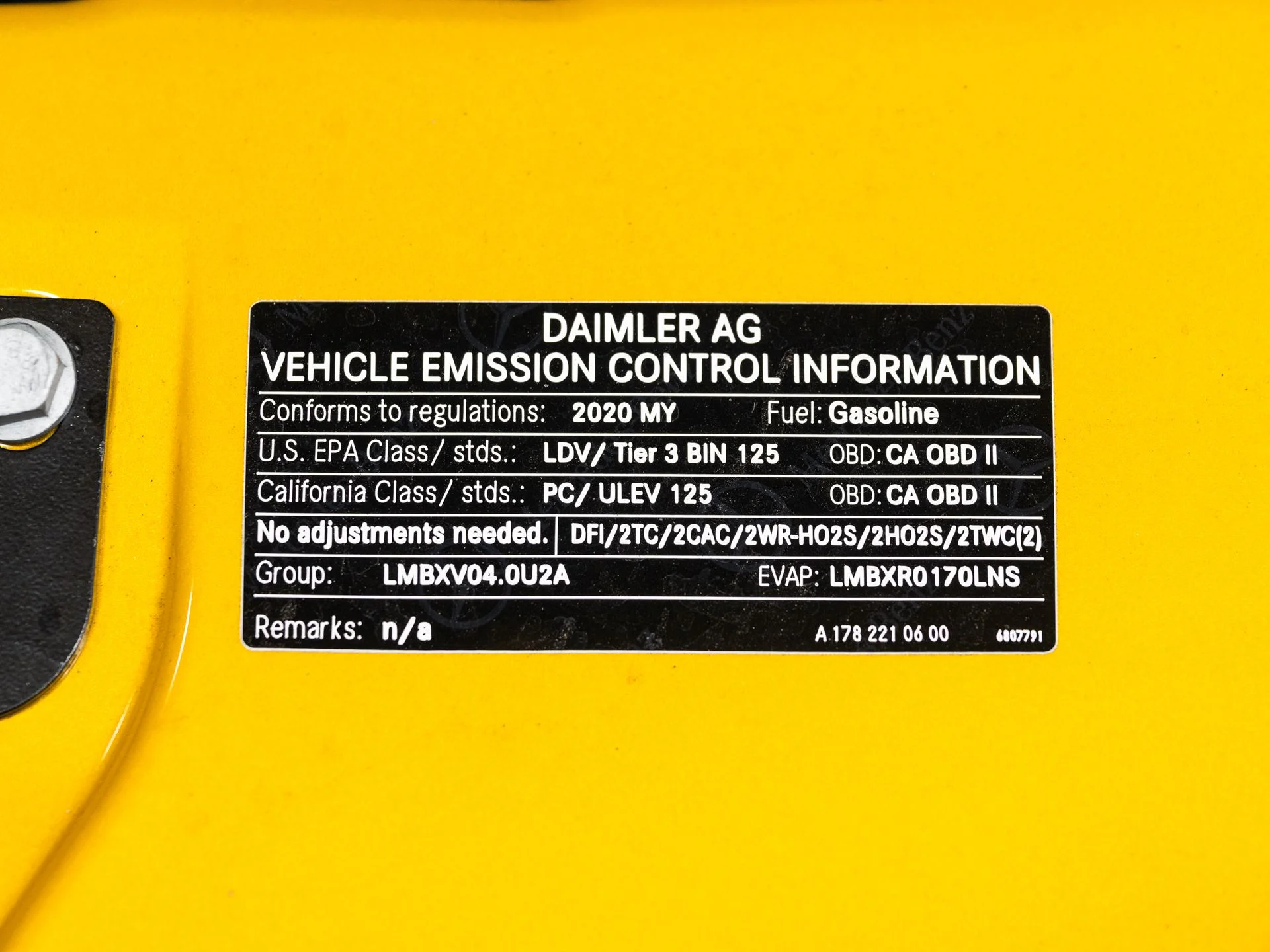 Used 2020 AMG Solarbeam Yellow Metallic Mercedes-Benz R image 64