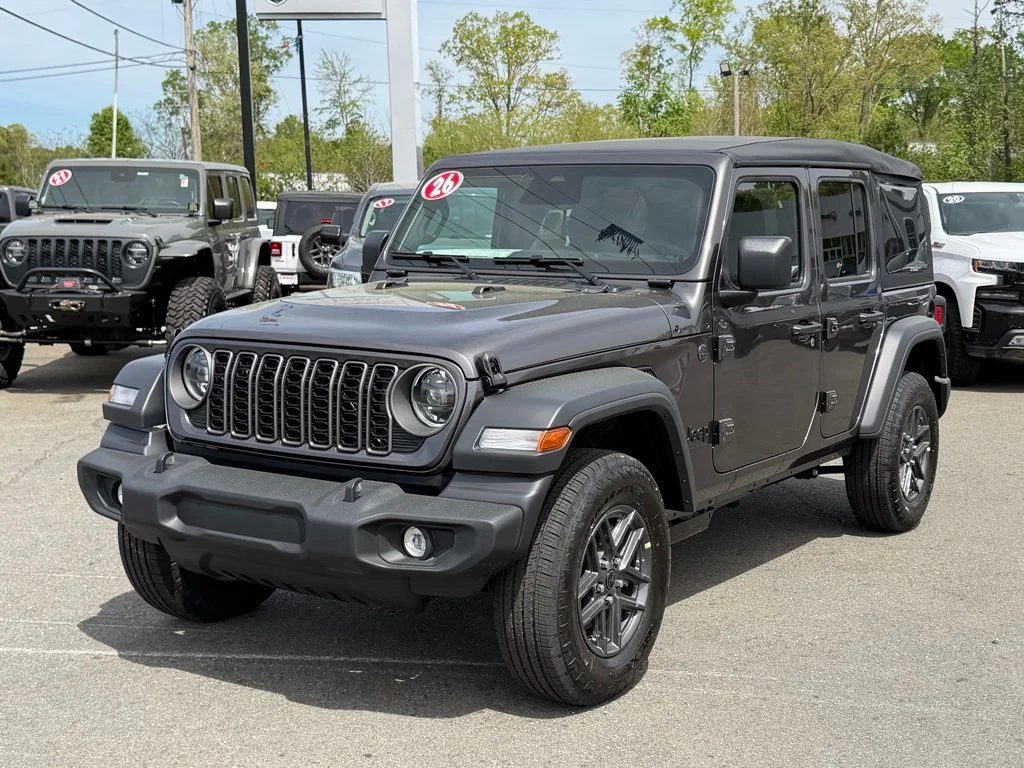 New 2026 Gray Jeep Sport S image 9