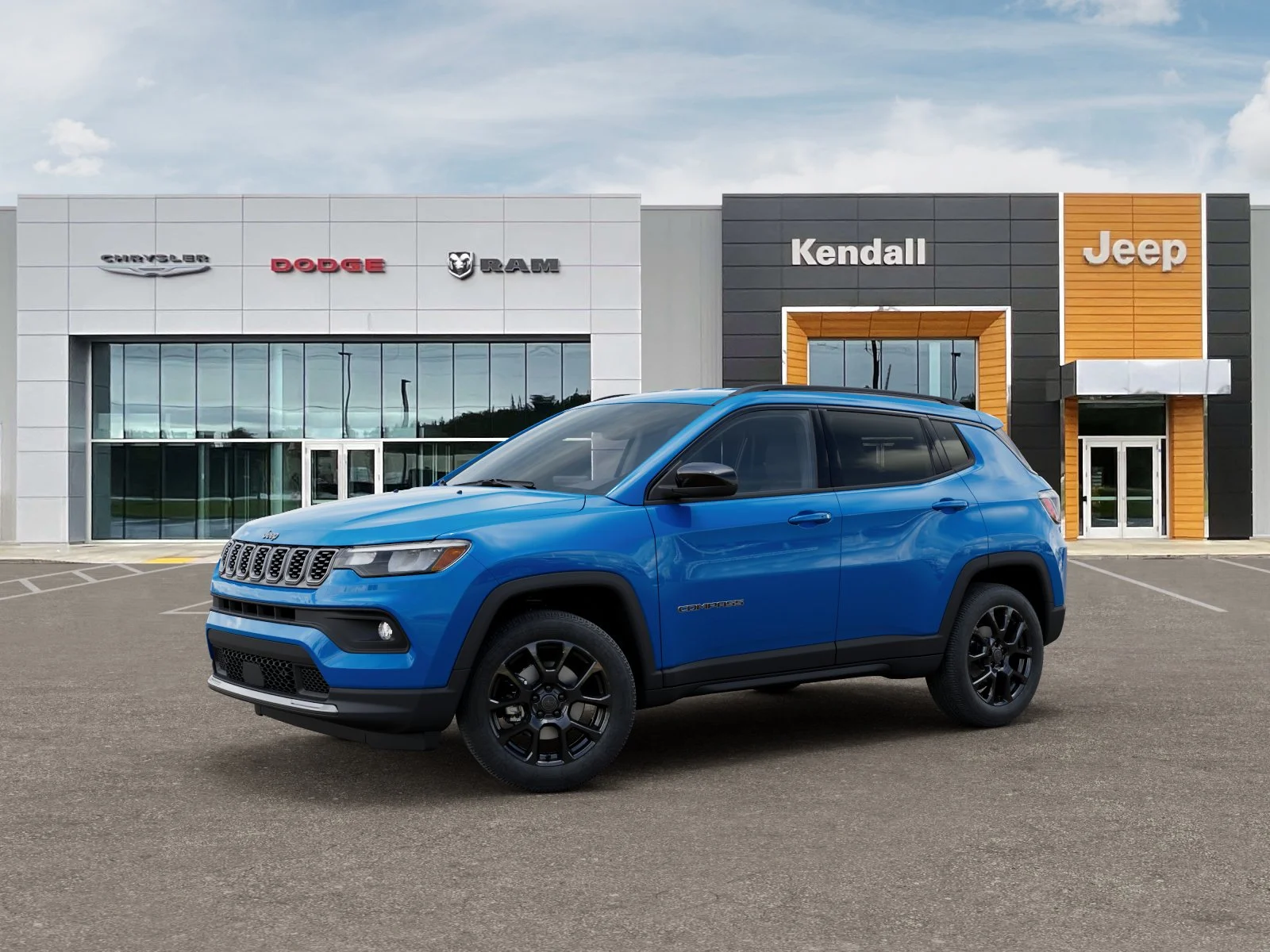 New 2026 Hydro Blue Pearl-Coat Exterior Paint Jeep Latitude image 30