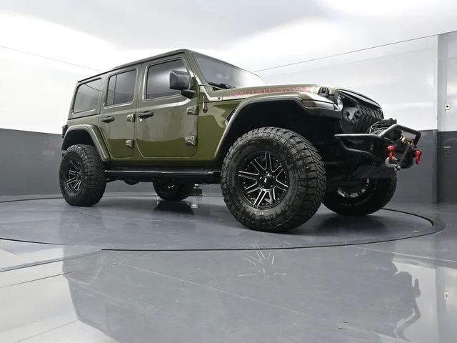 Used 2021 Green Jeep Unlimited Rubicon image 20