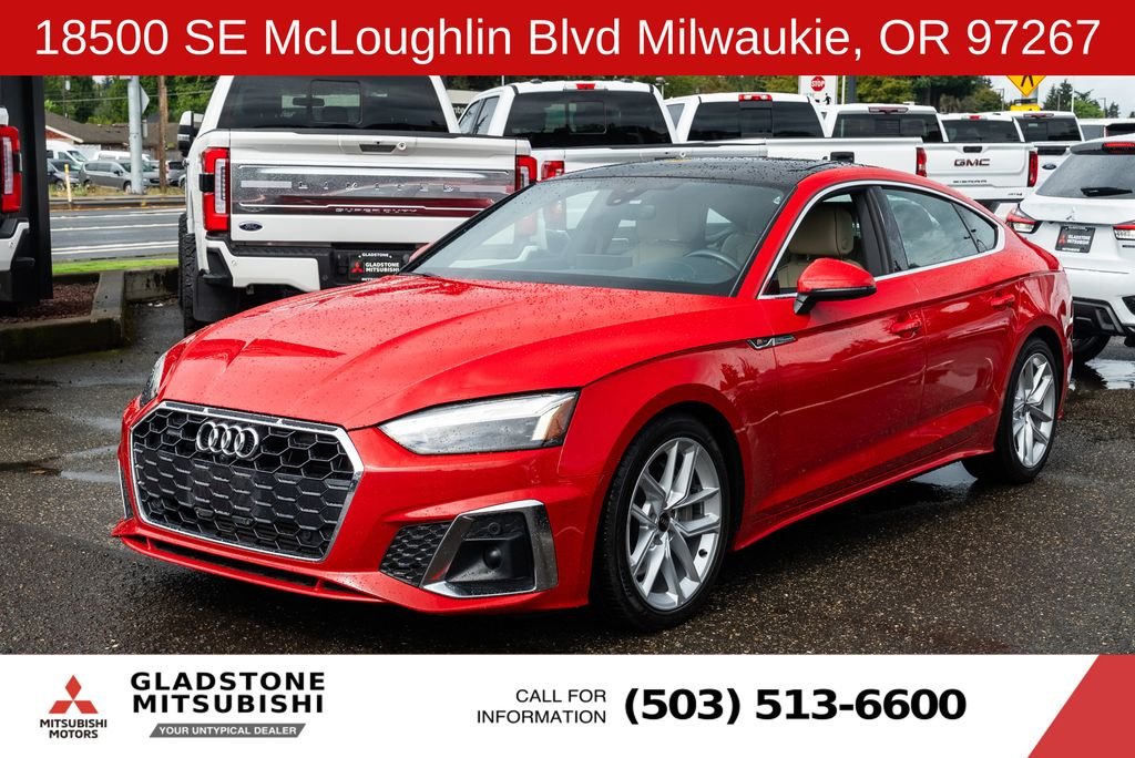 Used 2024 Progressive Red Metallic Audi 45 S line Premium Plus image 4