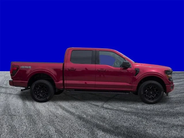 Certified Used 2025 Rapid Red Metallic Tinted Clearcoat Ford XLT image 3