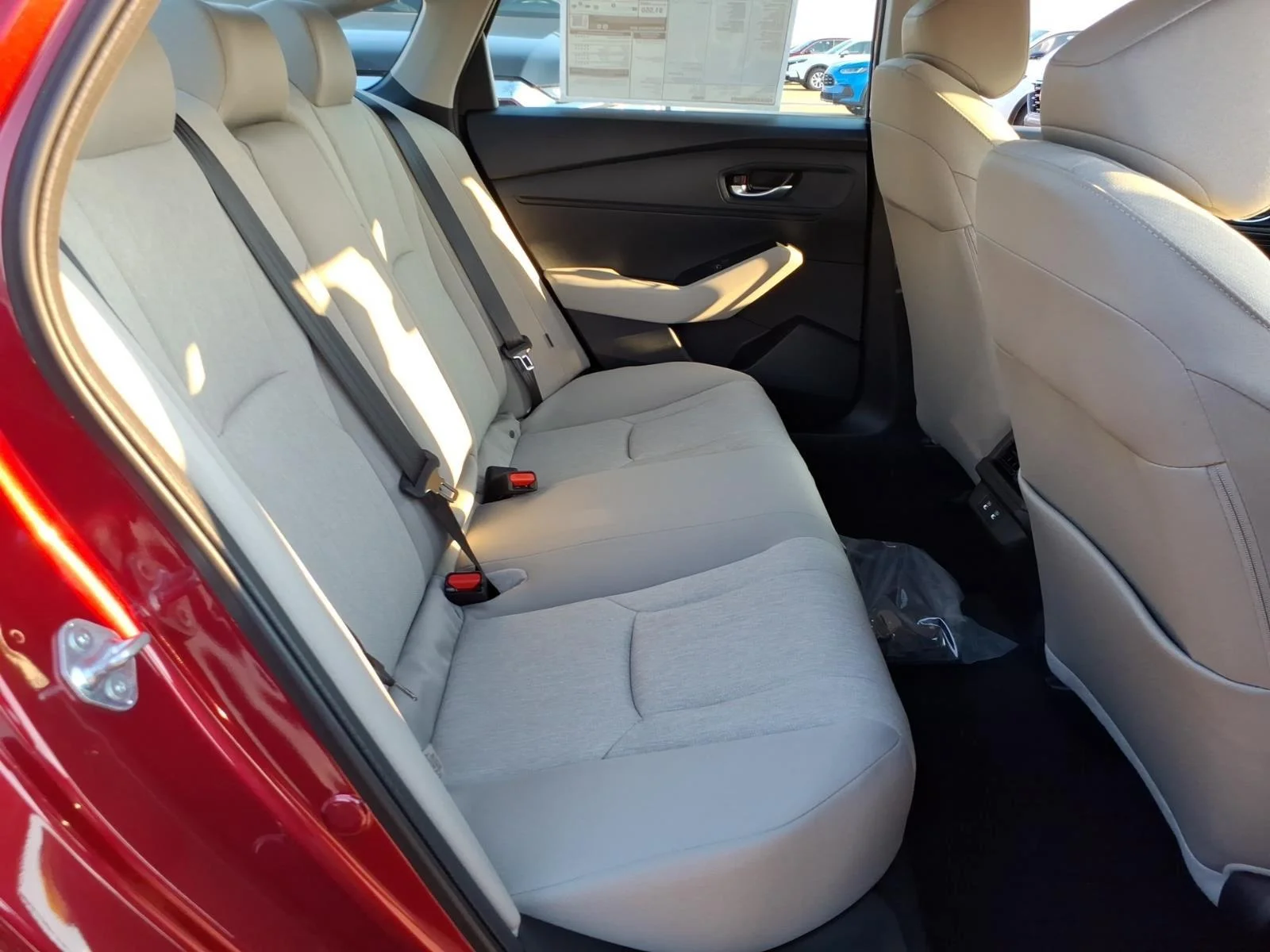 New 2026 Radiant Red Metallic Honda LX CVT image 5