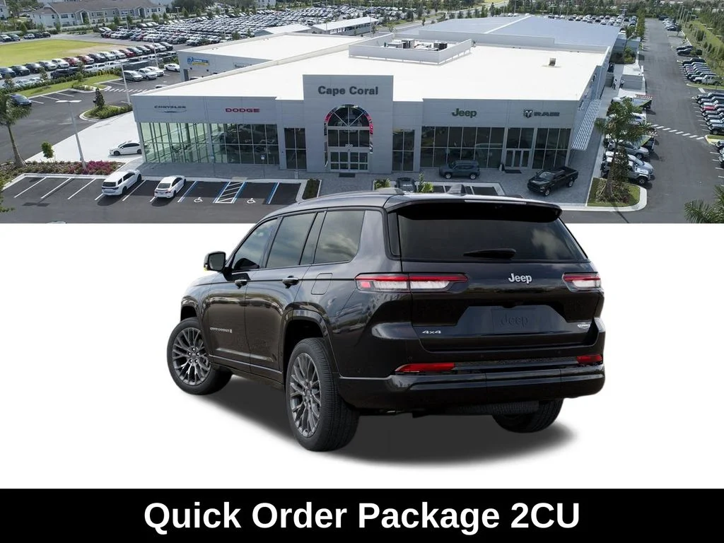 New 2026 Diamond Black Crystal Pearl-Coat Exterior Paint Jeep Summit image 3