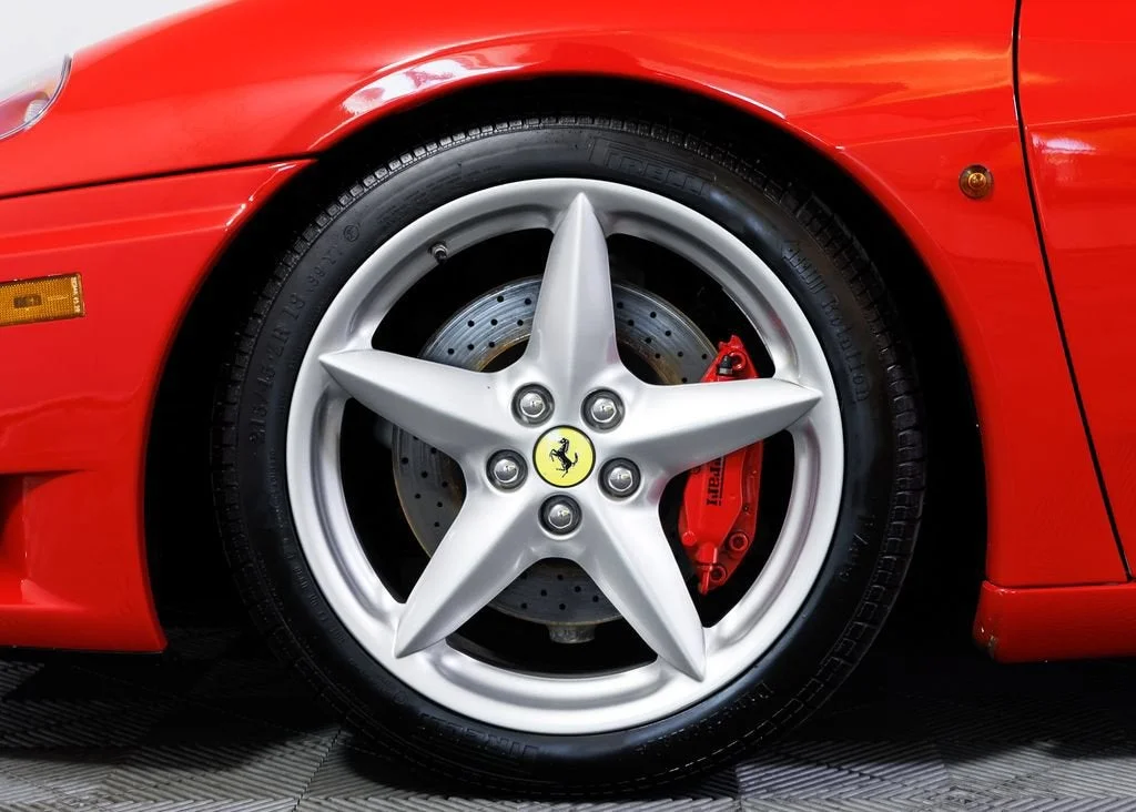 Used 2003 Rosso Corsa Ferrari Spider OEM Manual image 9