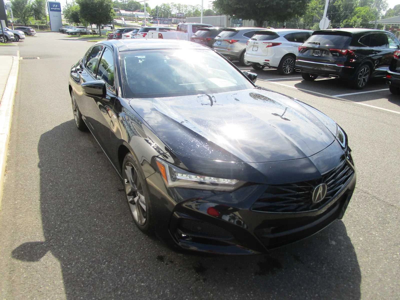 Used 2025 Majestic Black Pearl Acura w/A-Spec Package image 4