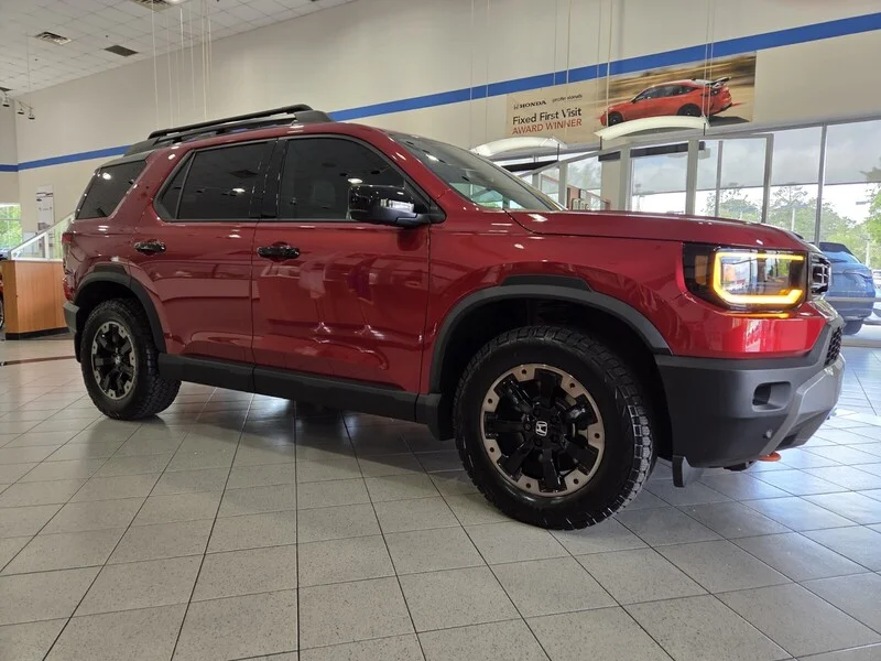 New 2026 Radiant Red Metallic Honda TRAILSPORT ELITE AWD image 3