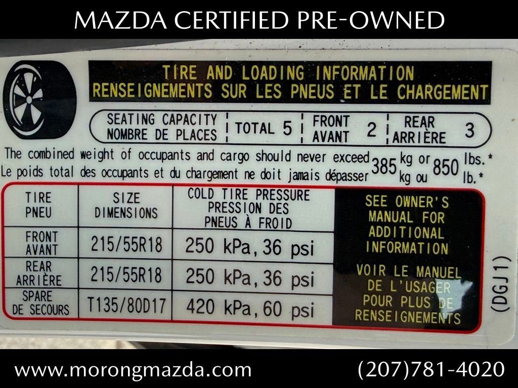 Certified Used 2025 White Mazda 2.5 S Preferred Package image 46