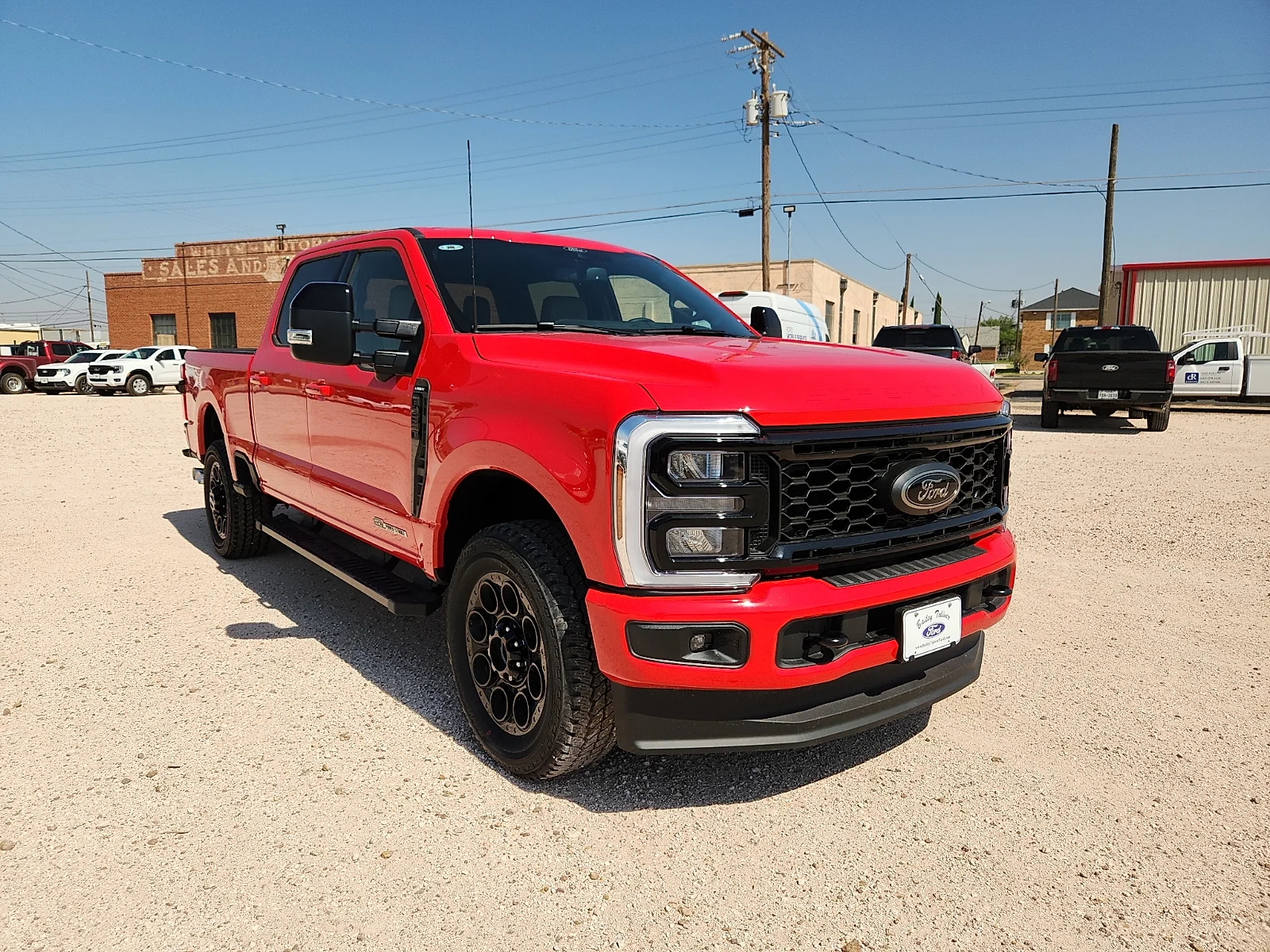 New 2026 Race Red Ford F-250® Lariat® image 1