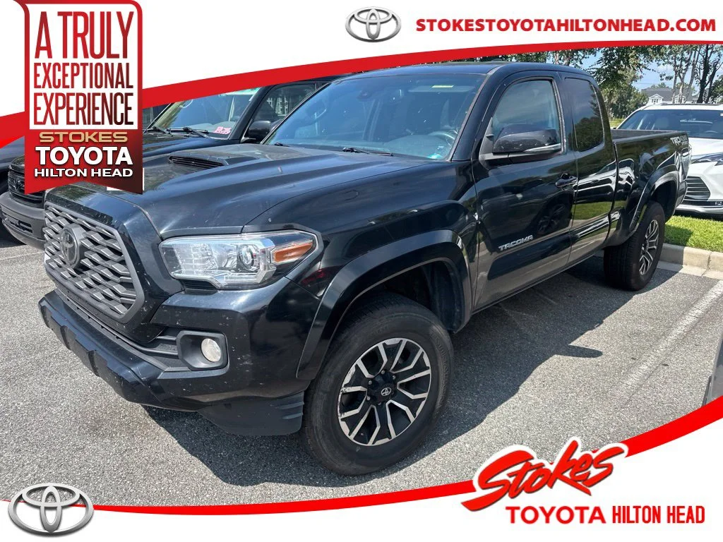 Used 2022 Black Toyota TRD Sport image 1