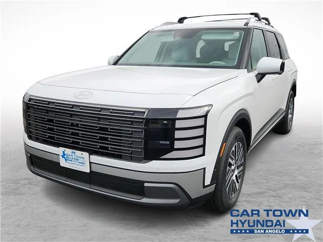 New 2026 Creamy White Pearl Hyundai Blue SEL image 1