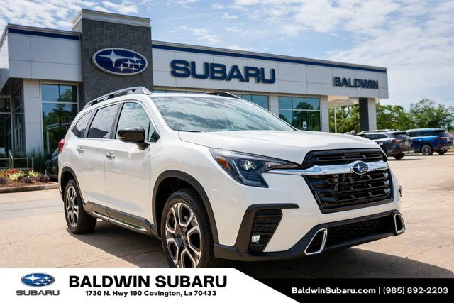New 2026 Crystal White Pearl Subaru Touring image 1