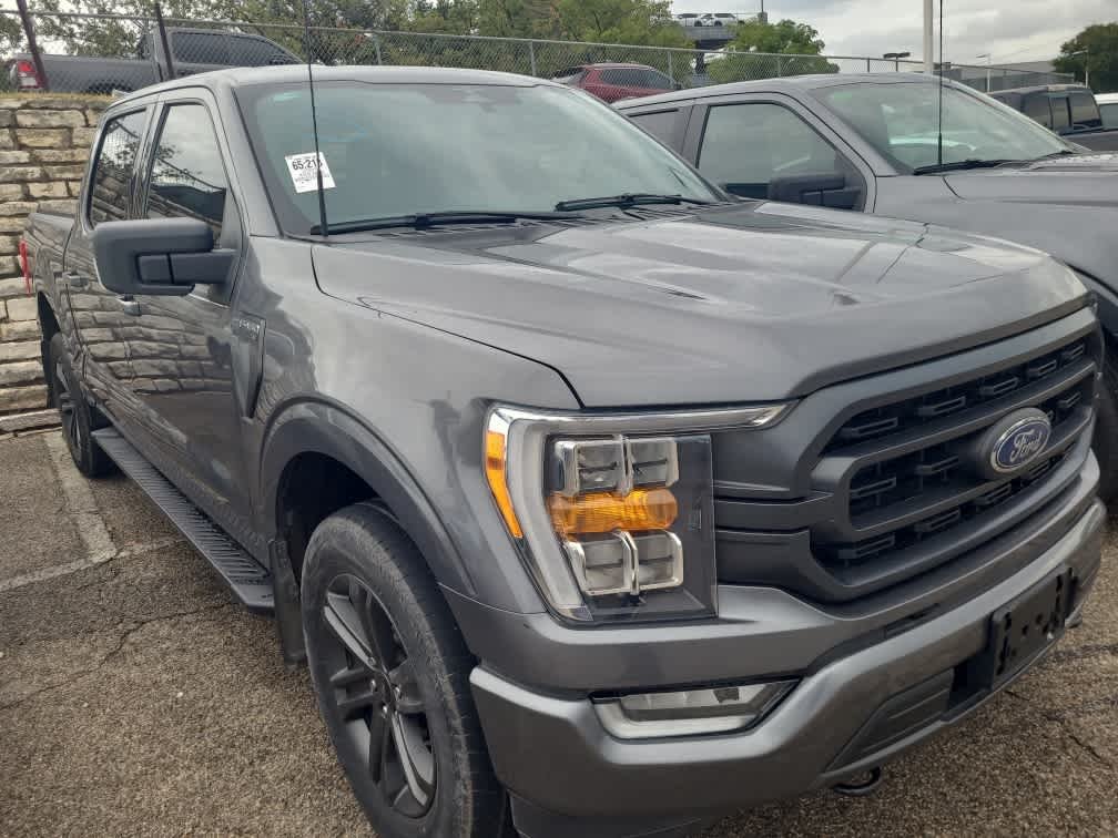 Used 2023 Carbonized Gray Metallic Ford XLT image 3