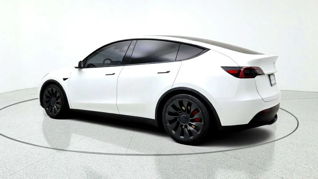 Used 2023 Pearl White Multi-Coat Tesla Performance AWD image 7