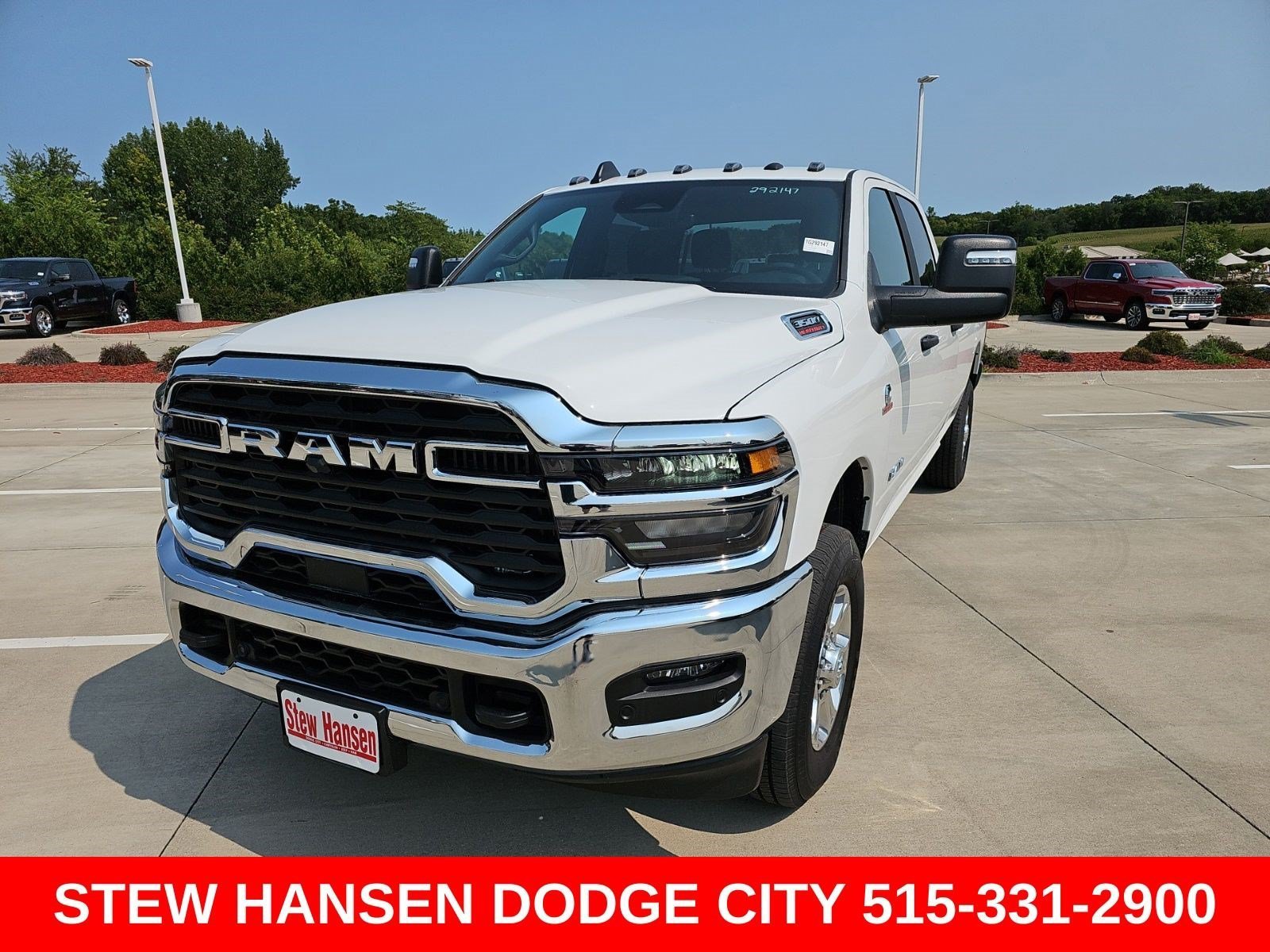 New 2026 Bright White Clearcoat Ram Big Horn image 1