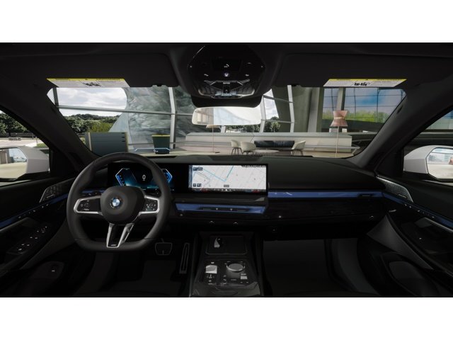 New 2027 White BMW 550e image 10
