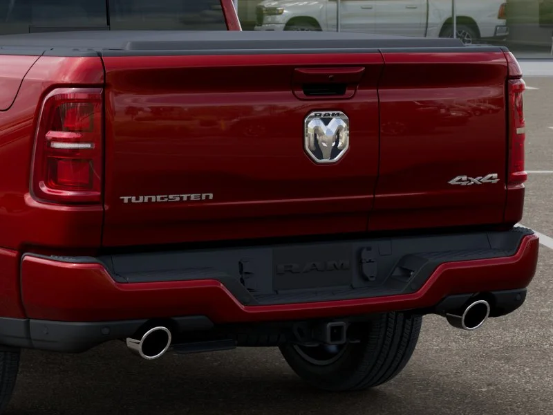 New 2026 Molten Red Pearl-Coat Exterior Paint RAM Tungsten image 40