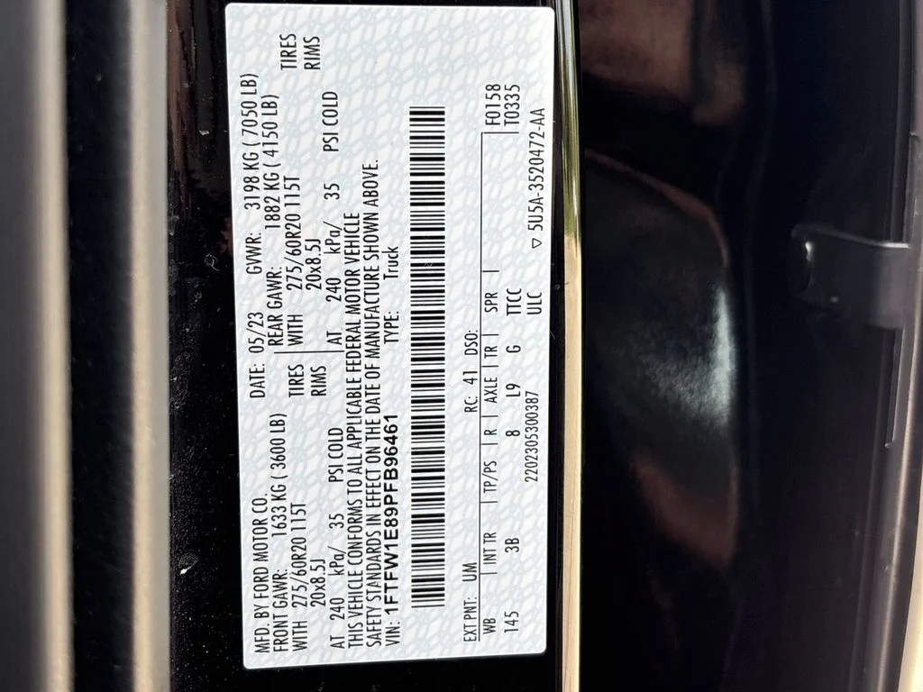 Used 2023 Black Ford Platinum image 15