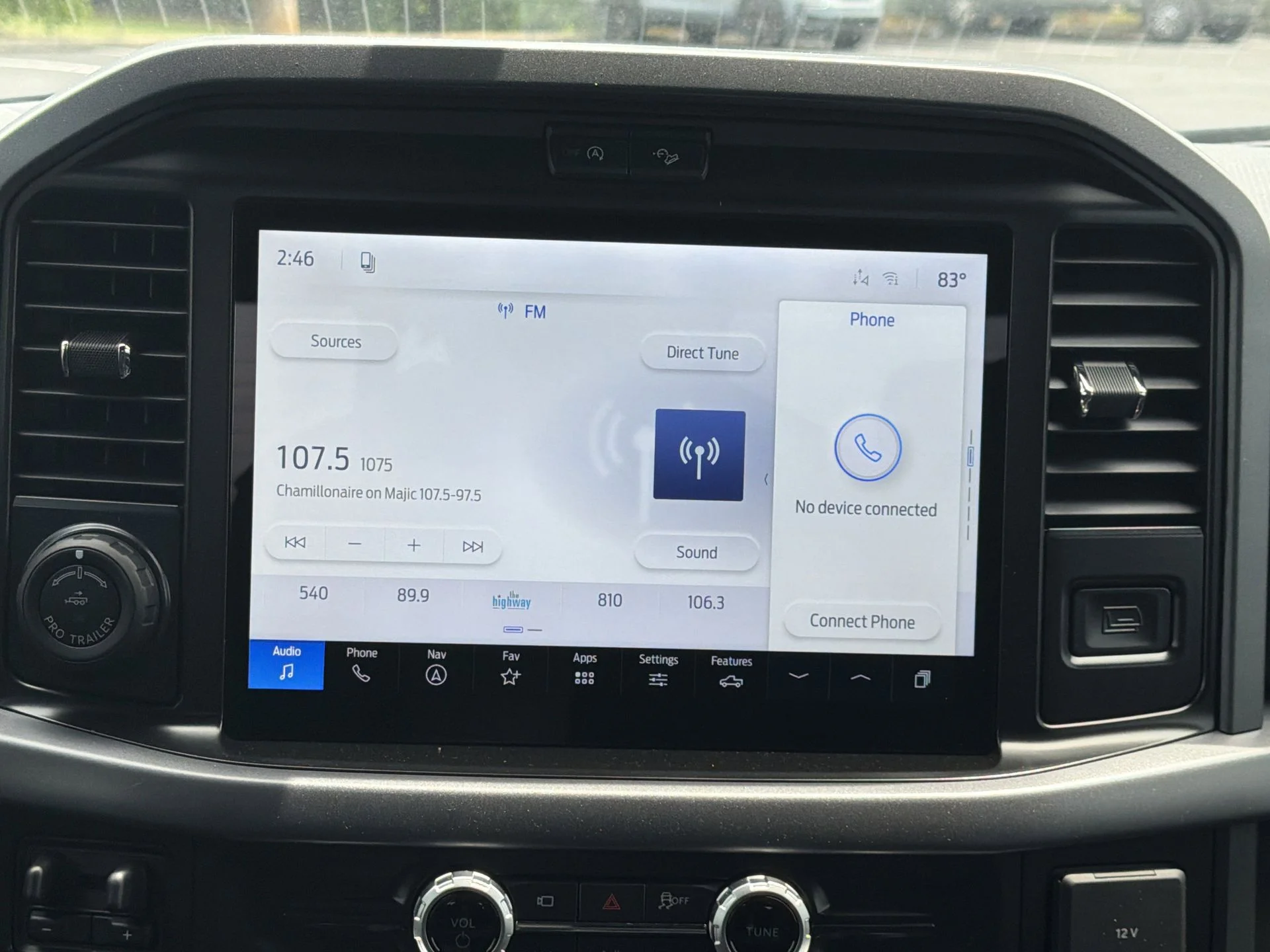 New 2026 Black Ford XLT image 3