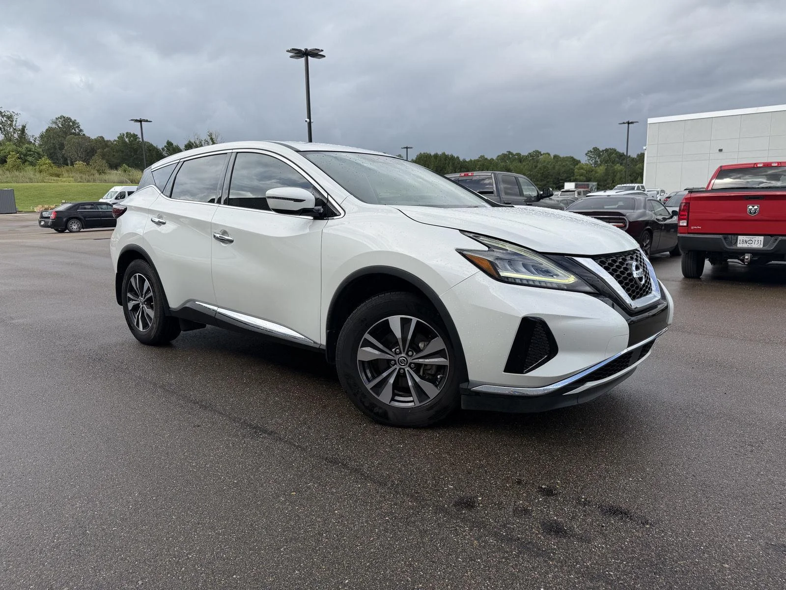 Used 2019 Pearl White Tricoat Nissan S image 3