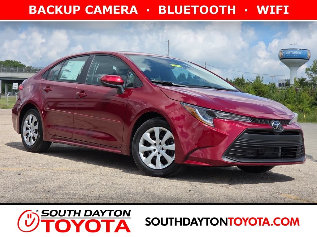 New 2026 Ruby Flare Pearl Toyota LE image 1