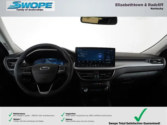New 2025 Star White Metallic Tri-coat Ford Plug-in Hybrid image 21