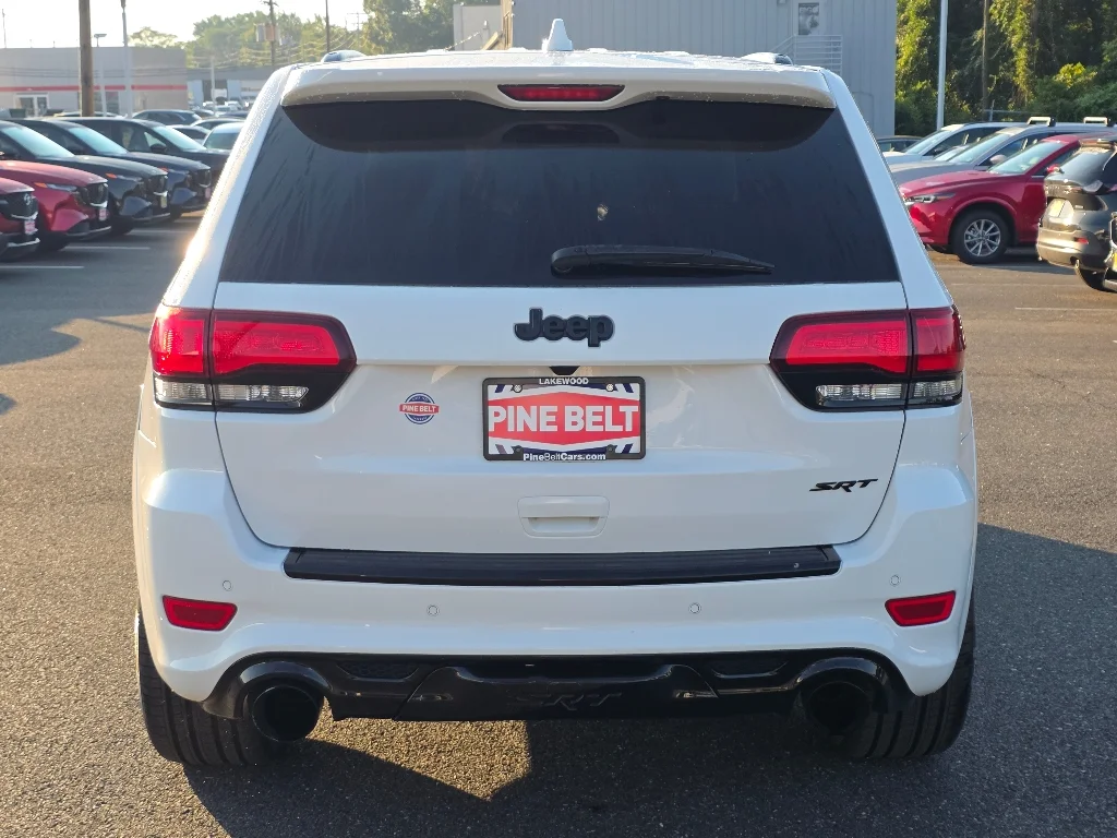 Used 2019 Bright White Clearcoat Jeep SRT image 15