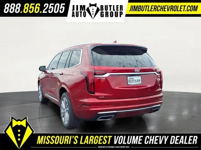 Used 2024 Radiant Red Tintcoat Cadillac Premium Luxury image 2