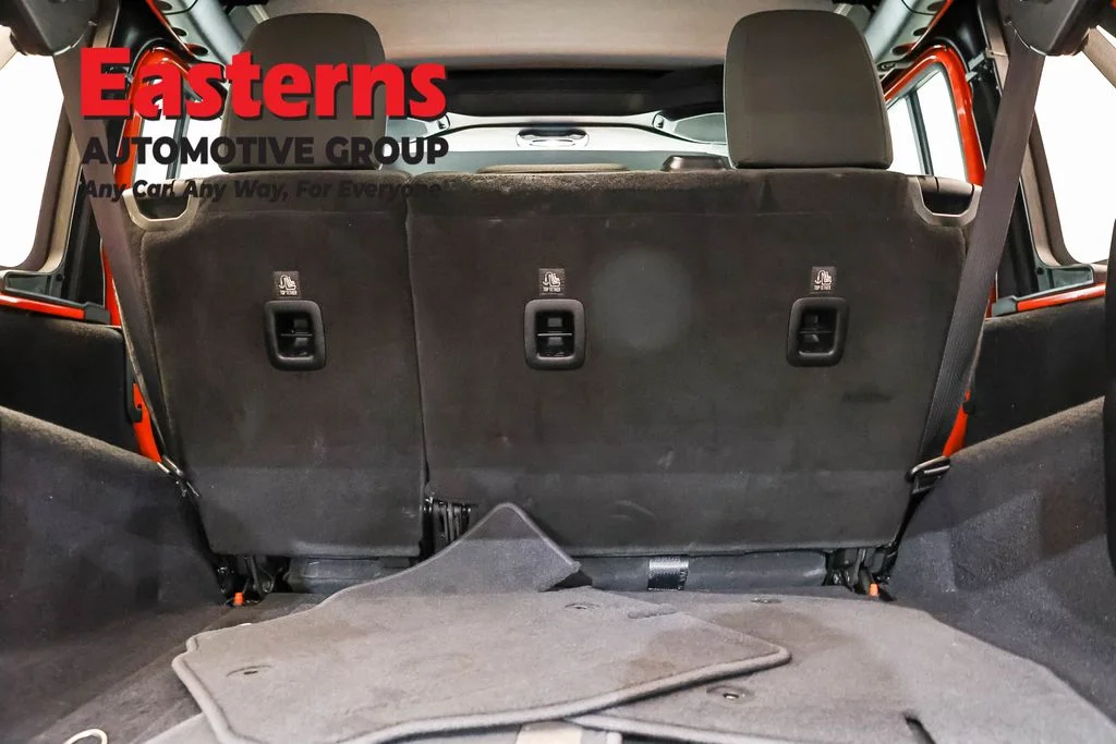 Used 2018 Orange Jeep Unlimited Sport S image 9