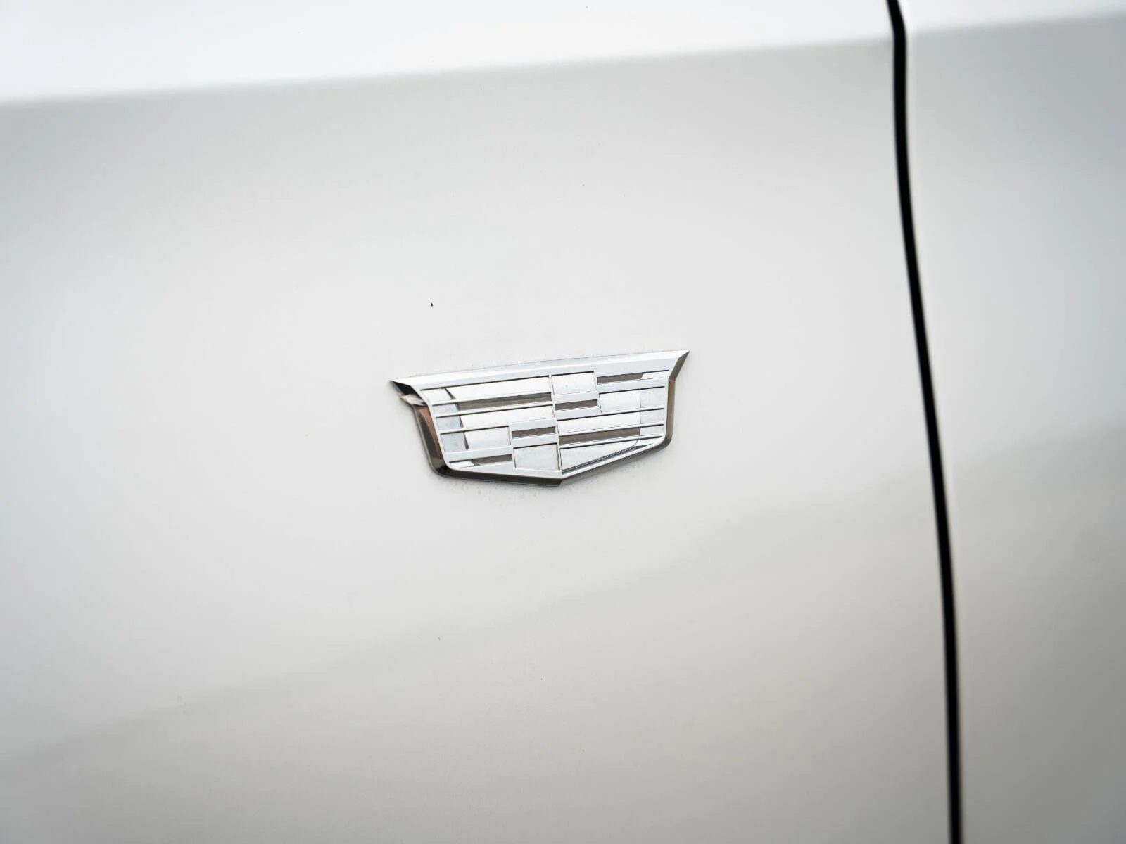 Used 2025 Crystal White Tricoat Cadillac Sport image 11