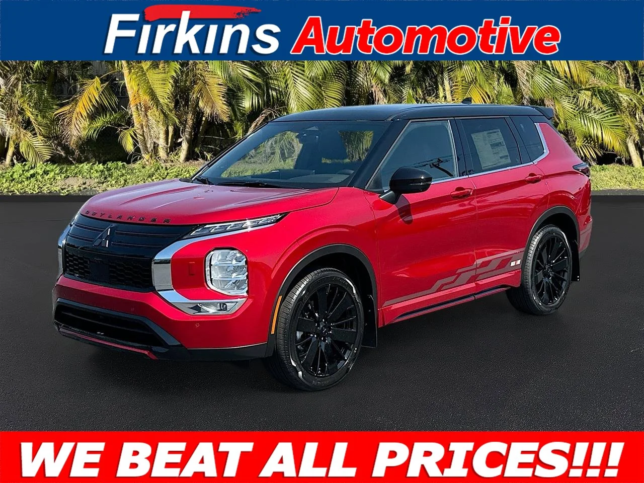 New 2026 Red Diamond/Black Roof Mitsubishi RALLIART 1.5T S-AWC image 1