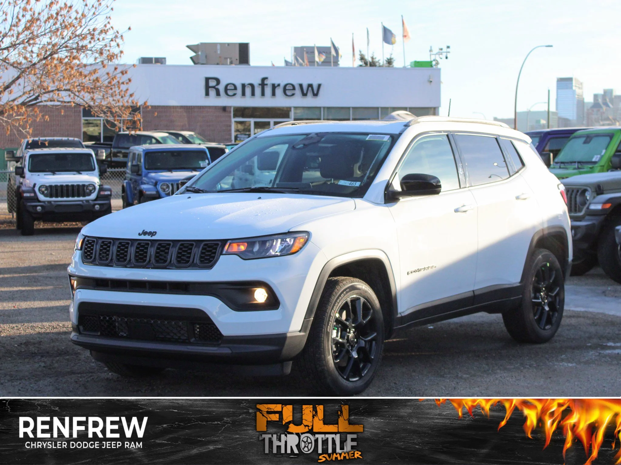 New 2026 White Jeep North* image 1