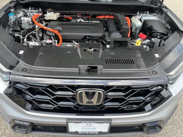 Certified Used 2025 Solar Silver Metallic Honda HYBRID AWD SPORT-L image 37