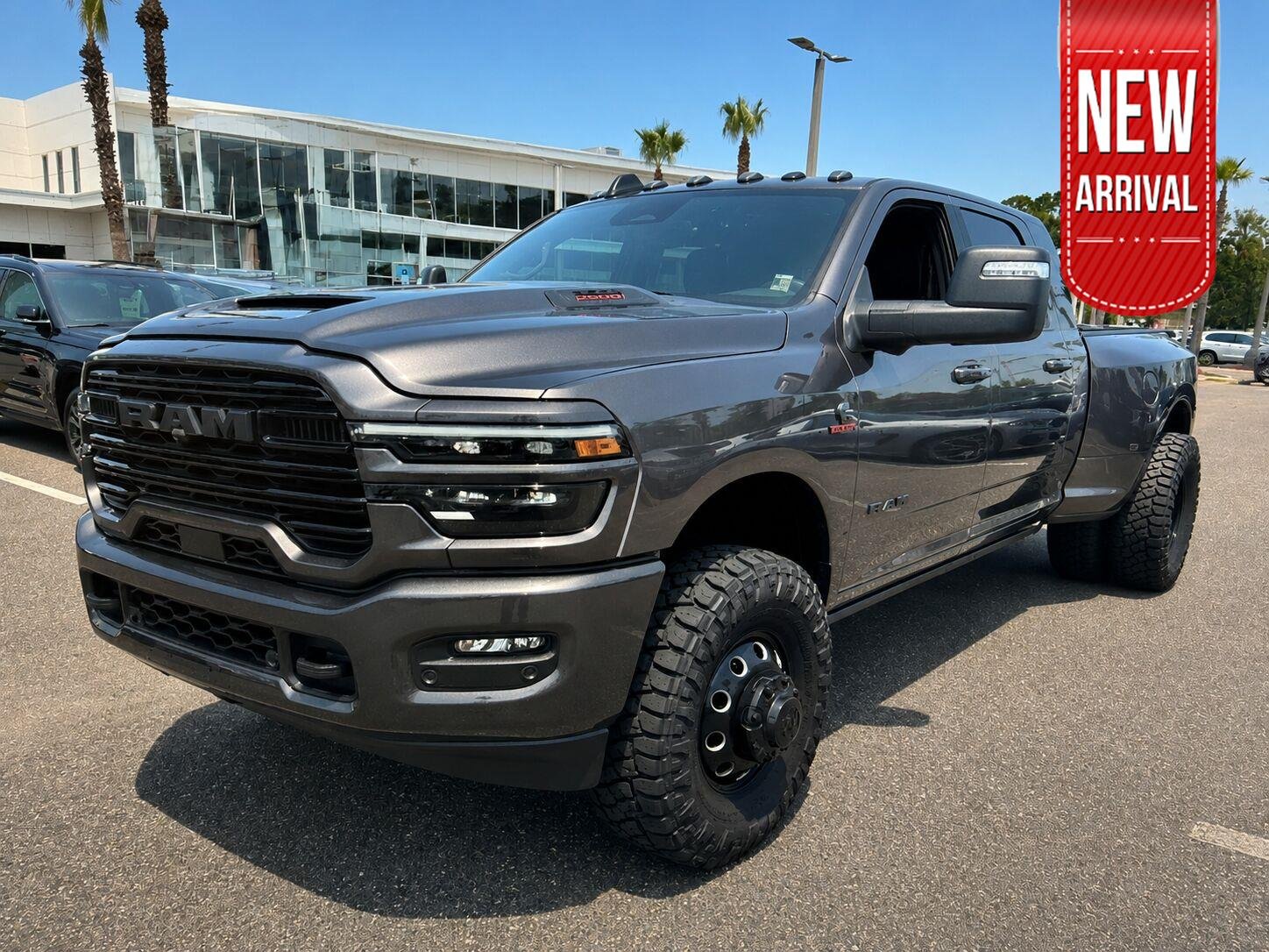 Used 2025 Granite Crystal Metallic Clearcoat Ram Laramie image 1